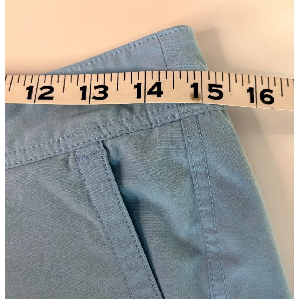 Huk Mens‎ Light Blue Performance Fishing Shorts Size 30 Utility Pockets Summer
